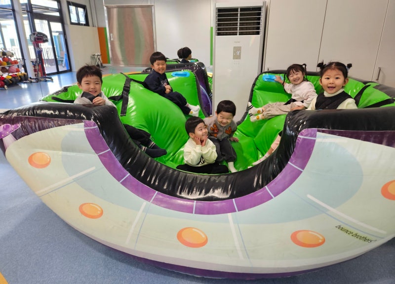 에어바운스 놀이  [수성구 어린이집, 수성애플트리]